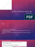 Distal Femoral Fracture POB