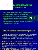 5.eficientizarea Interactiunii Elev-Profesor