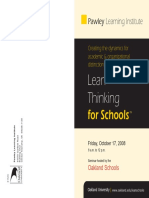 Pawley Lean Schools OAKLAND Seminar Brochure Final Oct1708 072708 PDF