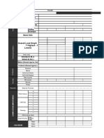 Yearly Periodization Templates