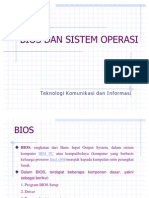 Bios Dan Sistem Operasi