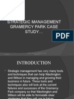 Strategic Management Gramercy Park Case Study