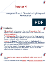 Design of Branch Circuits For Lighting and Receptacles