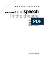 Voice and Speech in The Theatre PDF