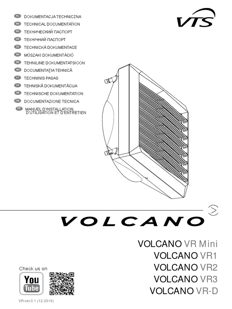 New VOLCANO - Technical Documentation | PDF