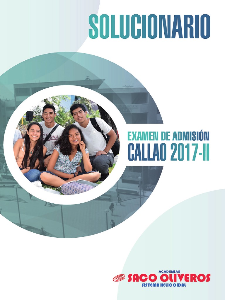 Solucionario UNAC 2017-2 | PDF | Triángulo | Pi