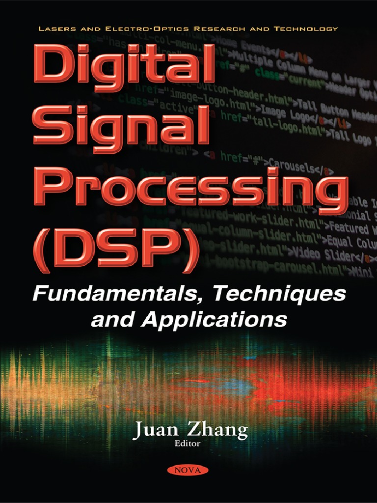 Digital Signal Processing by Zhang PDF Digital Signal Processing