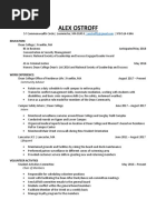 alex ostroff resume