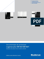 Documentatie Proiectare Buderus Logamax Plus GB192i GB192iT