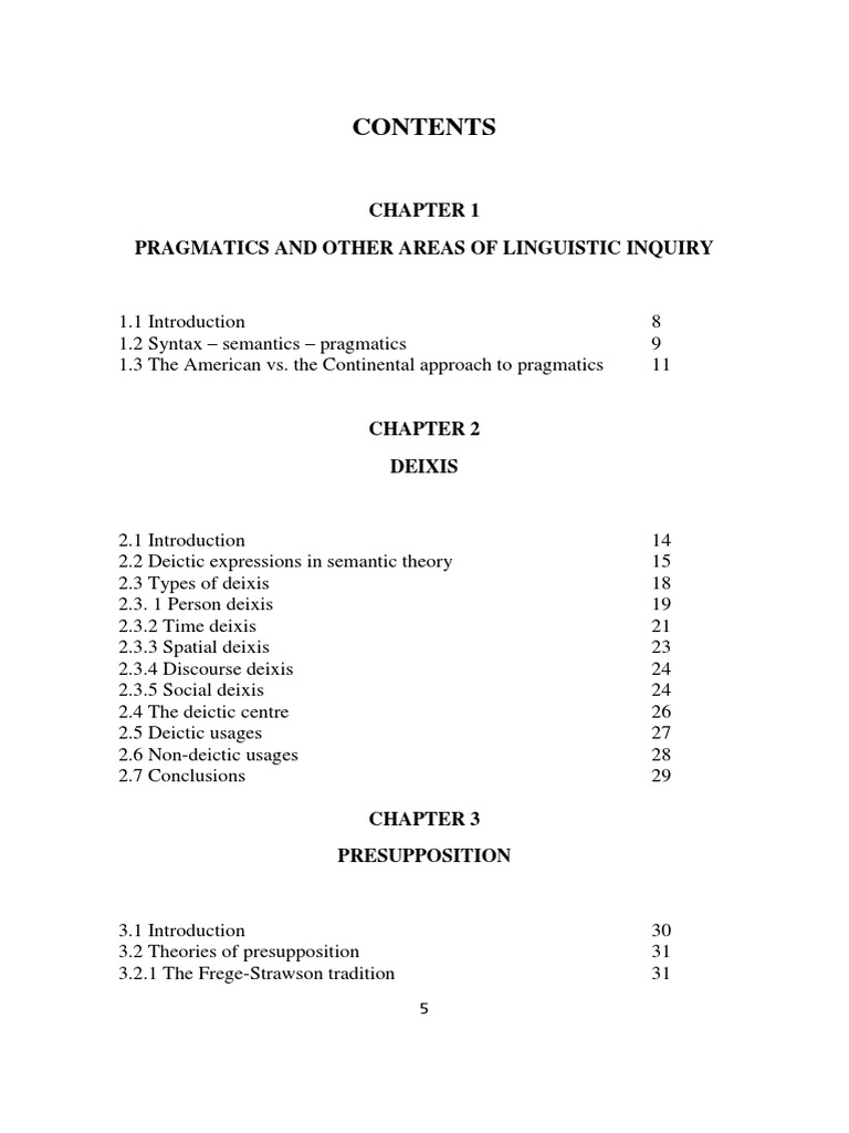 Pragmatics: Key Concepts and Theories | PDF | Semantics | Grammatical Tense