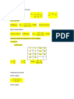 Formulario de Tercer Parcial de Calor