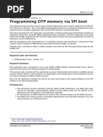 AN00153 Programming OTP Memory Via SPI Boot 1.0.2rc1