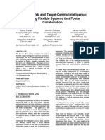 Mannes, Golbeck, Hendler - 2006 - Semantic Web and Target-Centric Intelligence Building Flexible Systems That Foster Collaboration