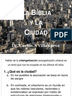 Villanueva- Biblia y Ciudad