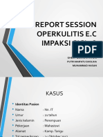 CRS Impaksi Gigi, Perikoronitis, Dan Operkulitis