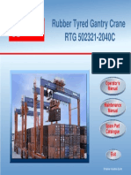 Rubber Tyred Gantry Crane: RTG 502321-2040C