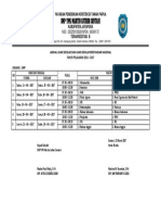 Jadwal Usek