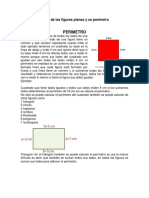 Áreas de Las Figuras Planas y Su Perímetro