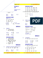 Binomio de Newton y Radicacion Ejercicios Resueltos PDF