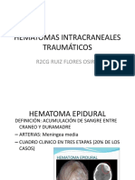 Hematomas Intracraneales Traumáticos