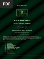 ShamiKoto Virtual Japanese Koto and Shamisen VST VST3 Audio Unit Plugins and EXS24 + KONTAKT Sample Libraries