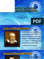 The Scientific Method of Galileo, Kepler and