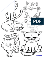 Hakeem Harith Cat Coloring Pages