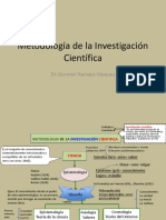 Metodología de La Investigación Científica: Dr. Germán Narváez Vásquez