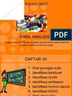 Identifikasi Obat