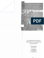 Sanjurjo, Liliana - Los Dispositivos para La Formación en Las Prácticas Profesionales PDF