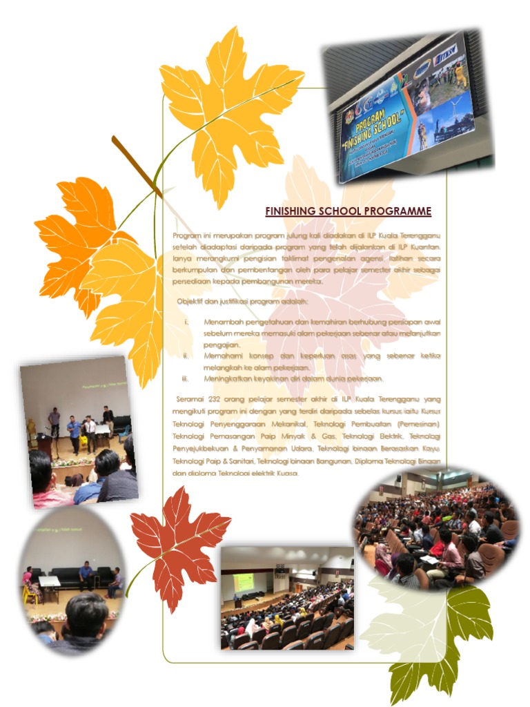 Artikel Finishing School Programme | PDF