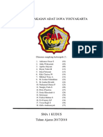 Makalah Pakaian Adat Jawa Yogyakarta