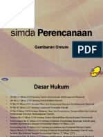 Slide Gambaran Umum Simda Perencanaan