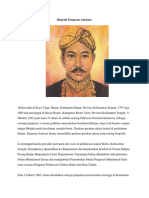 Biografi Pangeran Antasari