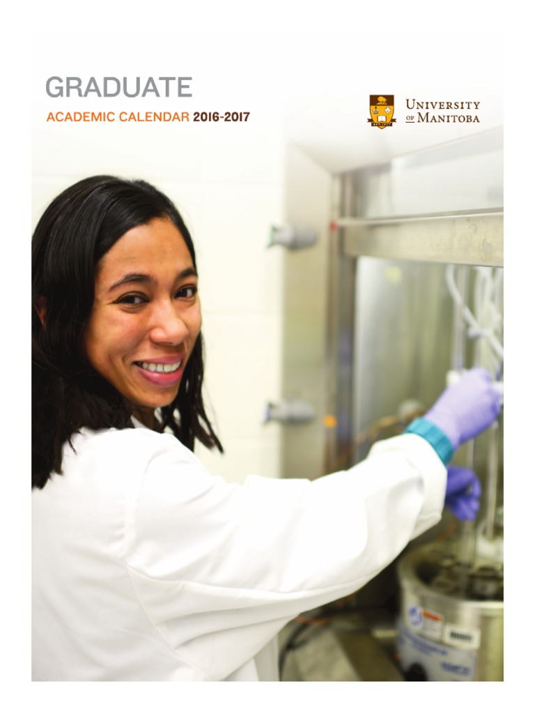 2016 2017 Graduate Calendar PDF PDF Graduate School Academic Degree