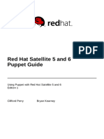 Using Puppet With Red Hat Satellite 5 and 6 Edition 1