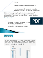 STRESS AND STRAIN-thermal As