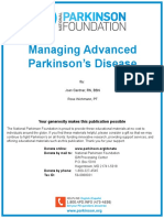 Managing Advanced Parkinson's Care