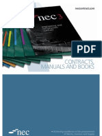 NEC contracts manual and books