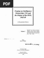 CIA and The Origins of The BND, 1945-49 Vol. 1 - 0001