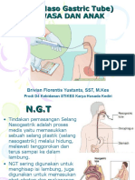 NGT (Naso Gastric Tube) DEWASA DAN ANAK