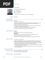 Anton Balan: Curriculum Vitae