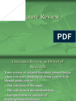 5 - Doing Literature Review