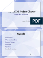 NUS ACM Student Chapter: 3 Annual General Meeting