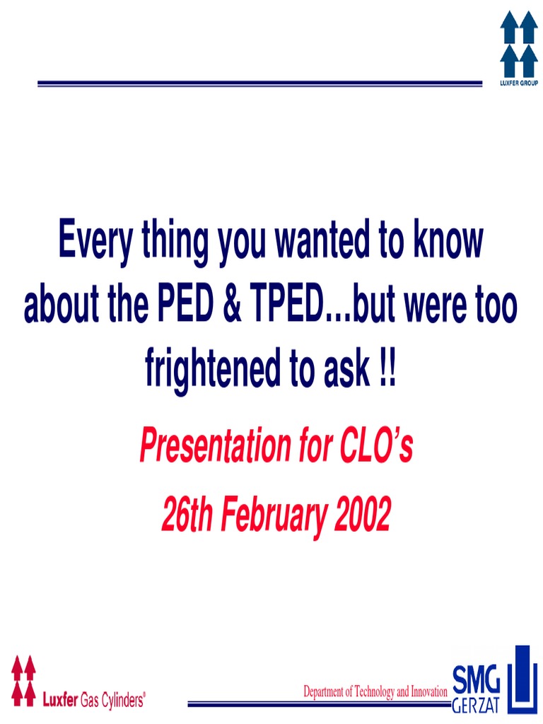 Objasnjenje PED TPED | PDF | European Economic Community | Audit