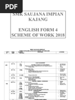 Download Scheme of Work English Form 4 2018 by A Ong SN369699350 doc pdf