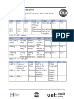 Production Schedule 4