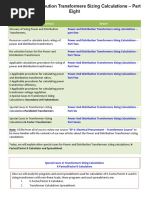 Power and Distribution Transformers Sizing Calculations 8