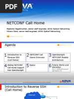 Adva Netconf CallHome