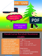 Gerak Lurus Berubah Beraturan (GLBB)